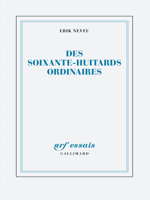 cover image of Des soixante-huitards ordinaires